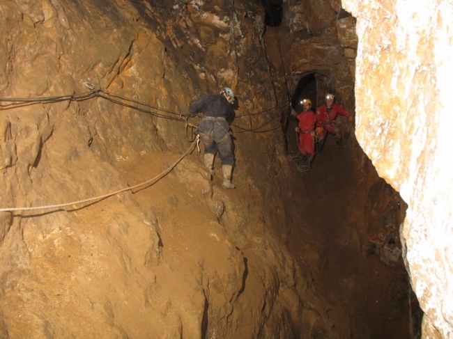 Traversing in Clive Mine 